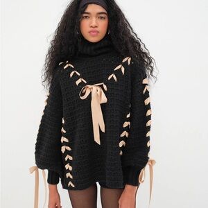 for love and lemons liberty oversized sweater